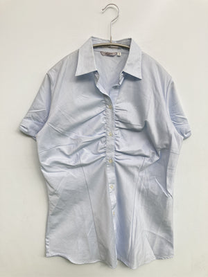 LES MUES/レミュー/シャツ/ブラウス/トップス/スカイブルー/9