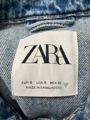 ZARA/ザラ/デニムジャケット/ジャケット/アウター/ブルー/S
