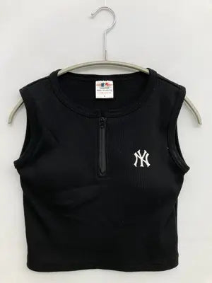GENUINE MERCHANDISE/ジェニュインマーチャンダイズ/ノースリーブ/トップス/ブラック/M