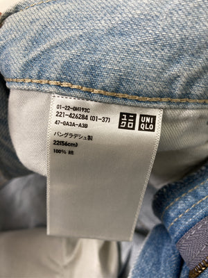UNIQLO/ユニクロ/デニムパンツ/パンツ/ブルー/22
