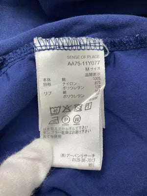 SENSE OF PLACE/センスオブプレイス/Tシャツ/カットソー/トップス/ネイビー/M