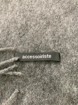accessoiriste/マフラー/ファッション雑貨/グレー