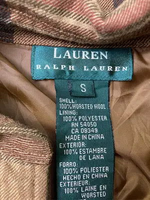 LAUREN RALPH LAUREN
/ローレン/シャツ/ブラウス/トップス/ブラウン/S