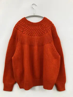 coen/コーエン/ニット/セーター/トップス/レッド/MEDIUM