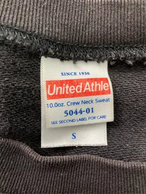 United Athle/ユナイテッドアスレ/スウェット/トップス/ブラック/S