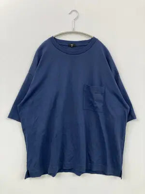 PLST/プラステ/Tシャツ/カットソー/トップス/ブルー/XXL
