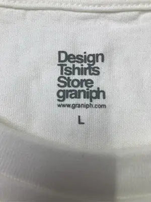 Design Tshirts Store graniph/デザインティーシャツストアーグラニフ/Tシャツ/カットソー/トップス/ホワイト/L