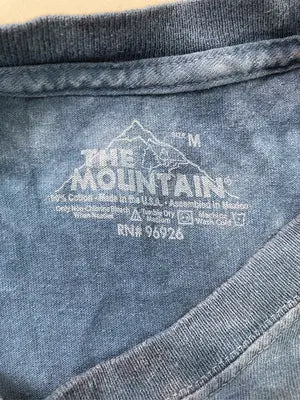 THE MOUNTAIN/ザマウンテン/Tシャツ/カットソー/トップス/ブルー/M