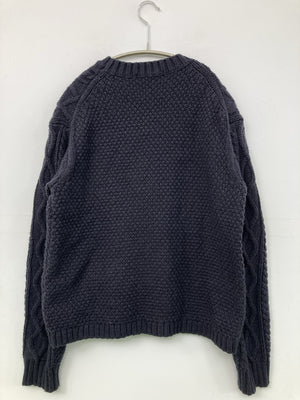 UNIQLO/ユニクロ/ニット/セーター/トップス/ネイビー/M