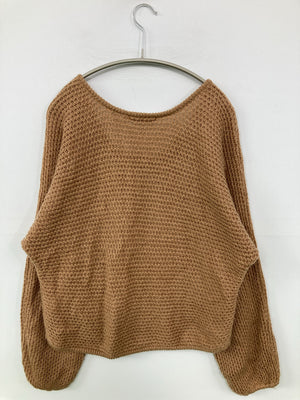 LIP SERVICE/リップサービス/ニット/セーター/トップス/ブラウン/F