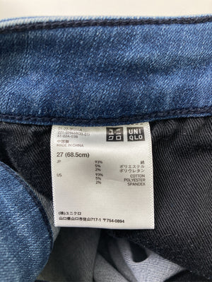 UNIQLO/ユニクロ/デニムパンツ/パンツ/ブルー/27(68.5cm)