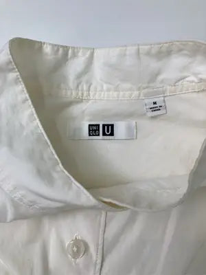 UNIQLO U/ユニクロユー/シャツ/ブラウス/トップス/ホワイト/M