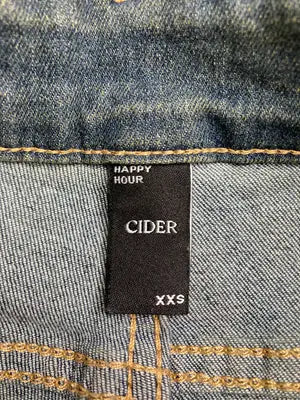 CIDER/サイダー/デニムパンツ/パンツ/ブルー/XXS