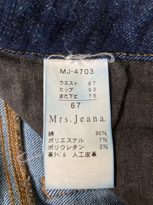 mrs.jeana/デニムパンツ/パンツ/ブルー/67