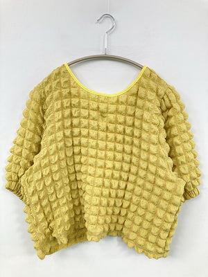 ems/エムズエキサイト/シャツ/ブラウス/トップス/イエロー/F