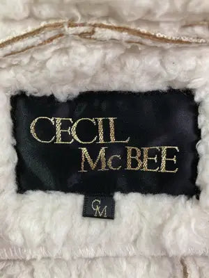 CECIL McBEE/セシルマクビー/ダウンベスト/ジャケット/アウター/ベージュ/M