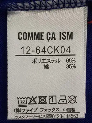 COMME CA ISM/コムサイズム/Tシャツ/カットソー/トップス/ブルー/7