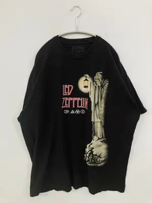 LED・ZEPPELIN/Tシャツ/カットソー/トップス/ブラック/2XL