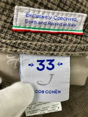 JACOB COHEN/スラックス/パンツ/ブラウン/33