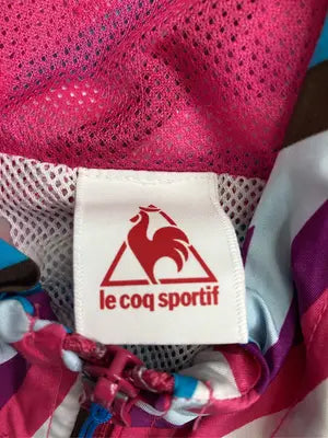 le coq sportif/ルコックスポルティフ/ナイロンジャケット/ジャケット/アウター/ピンク/O