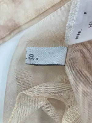 Ada./Tシャツ/カットソー/トップス/ベージュ/F