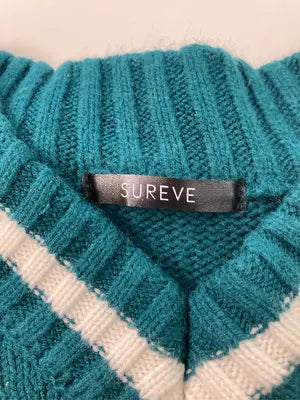 SUREVE/シュリーブ/ニット/セーター/トップス/グリーン/M