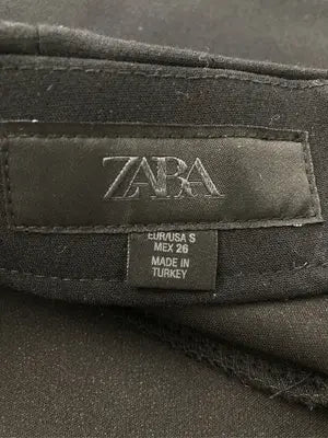 ZARA/ザラ/ショート/ミニスカート/スカート/ブラック/USA S