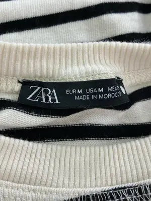 ZARA/ザラ/Tシャツ/カットソー/トップス/ホワイト/USA M