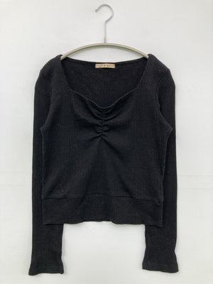 ems/エムズエキサイト/Tシャツ/カットソー/トップス/ブラック/M