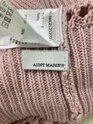 AUNT MARIE'S/アントマリーズ/シャツ/ブラウス/トップス/ピンク/F