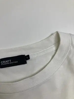craft standard bouticue/Tシャツ/カットソー/トップス/アイボリー/L