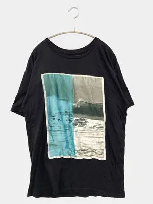 ZARA MAN/ザラマン/Tシャツ/カットソー/トップス/ブラック/USA XL