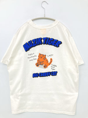 MUZIK TIGER/Tシャツ/カットソー/トップス/ホワイト/F