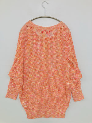 CECIL McBEE/セシルマクビー/ニット/セーター/トップス/オレンジ/M