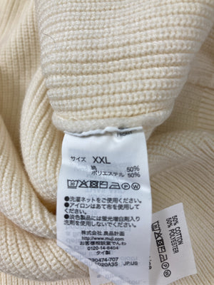 無印良品/ムジルシリョウヒン/Tシャツ/カットソー/トップス/アイボリー/XXL