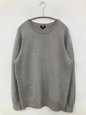 UNIQLO/ユニクロ/ニット/セーター/トップス/グレー/L