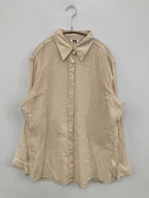 UNIQLO U/ユニクロユー/シャツ/ブラウス/トップス/ベージュ/M