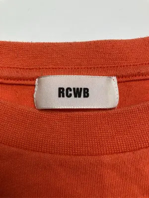 RCWB/Tシャツ/カットソー/トップス/オレンジ/FREE