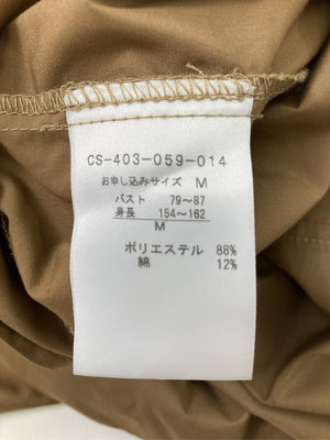 シャツ/ブラウス/トップス/ブラウン/M