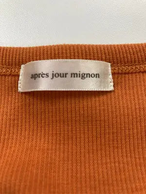 apres jour mignon/アプレジュールミニョン/Tシャツ/カットソー/トップス/オレンジ/F