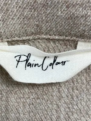 Plain Colore/シャツ/ブラウス/トップス/ベージュ/S