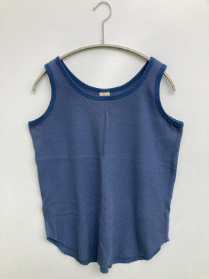 DOUBLE NAME/ダブルネーム/タンクトップ/トップス/ブルー