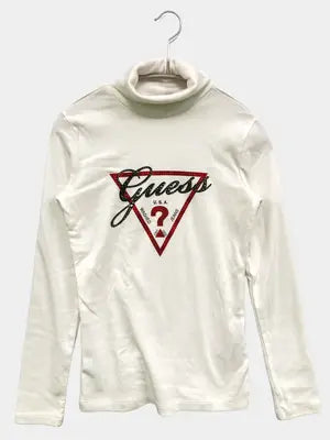 GUESS/ゲス/Tシャツ/カットソー/トップス/ホワイト/XS