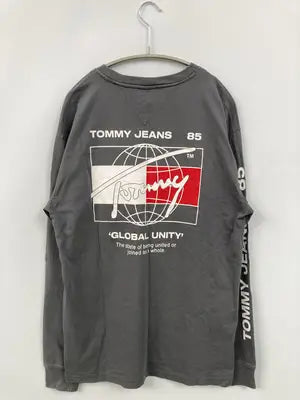 TOMMY JEANS/トミージーンズ/Tシャツ/カットソー/トップス/グレー/S