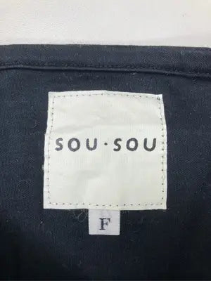 SOU・SOU/ソウソウ/Tシャツ/カットソー/トップス/ブラック/F