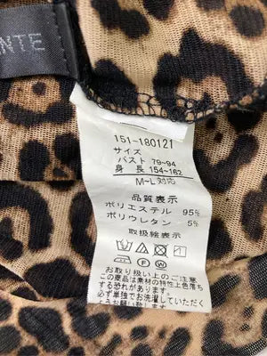 BRILLANTE/Tシャツ/カットソー/トップス/ブラウン/M-L