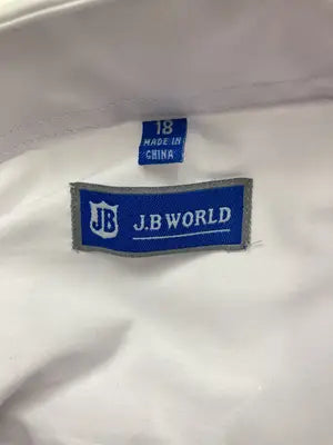 J.B WORLD/ビジネスシャツ/トップス/ホワイト/18