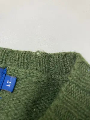 J.CREW/ジェイクルー/ニット/セーター/トップス/カーキ/LT