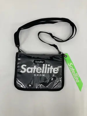 Satellite/ショルダーバッグ/バッグ/ブラック