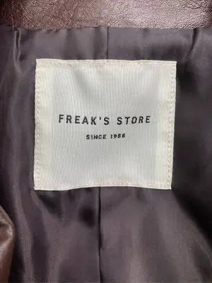 FREAK'S STORE/フリークスストア/レザージャケット/ジャケット/アウター/ブラウン/F